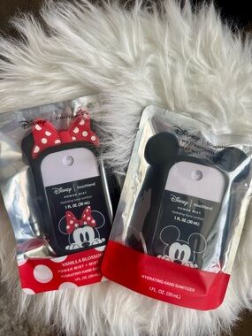 Disney Touchland Minnie & Mickey Hydrating Hand Sanitizer Mist - Black & Red